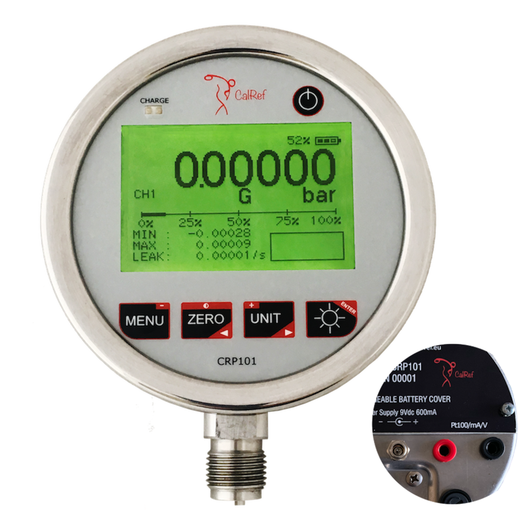 Calibro di pressione dellacqua 0-200PSI 0-14Bar piccolo misuratore di pressione idraulica portatile affidabile dellacqua 40mm quadrante contatore casa esterna 